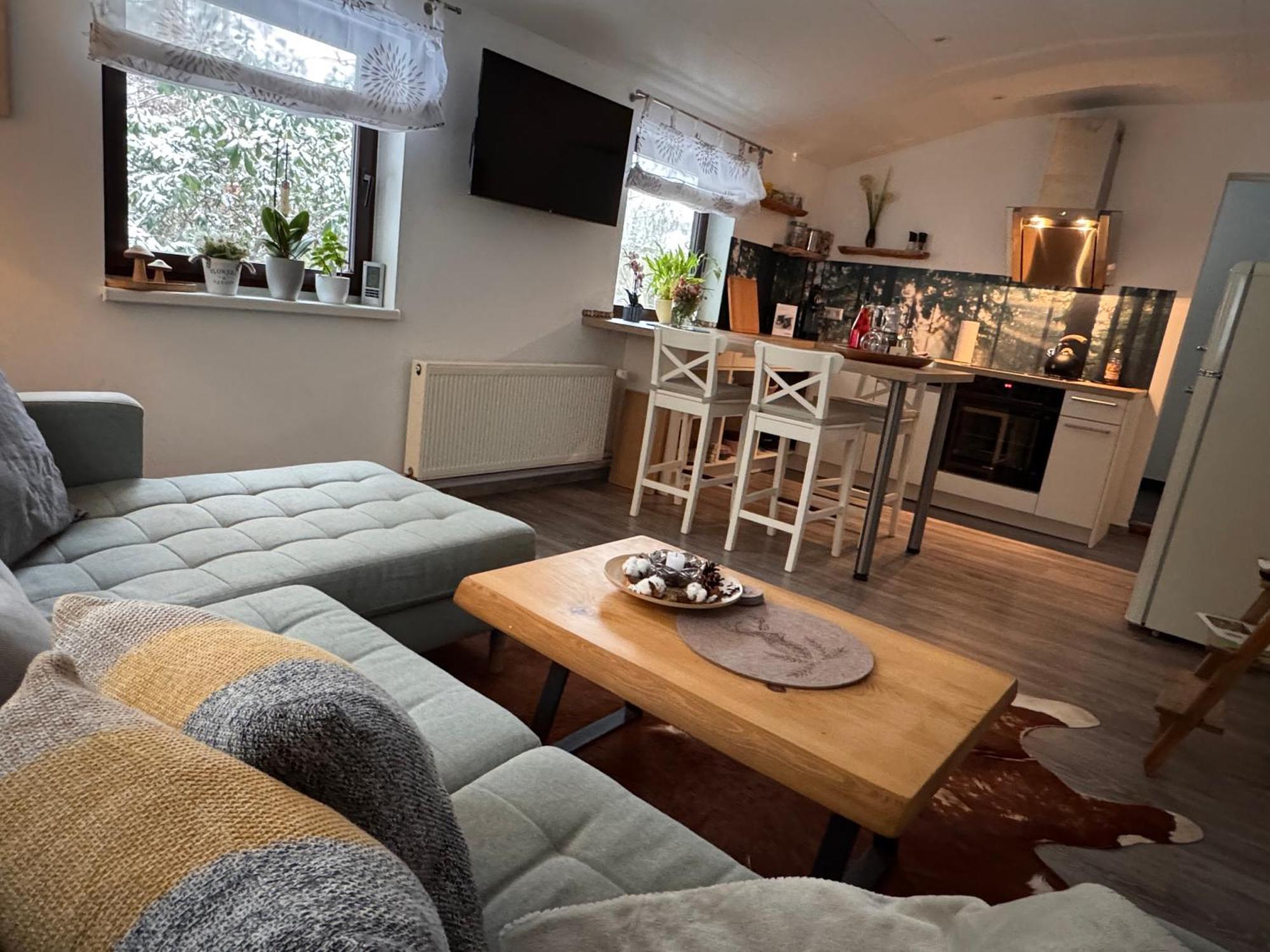 Ferienhaus Im Wald Borkwalde ภายนอก รูปภาพ